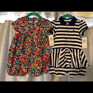 Ralph Lauren 24M NWT 2 Onesies Super Cute Designs